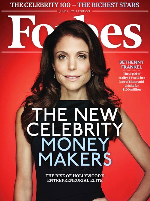 bethenny frankel forbes magazine cover. on Bethenny#39;s cover story